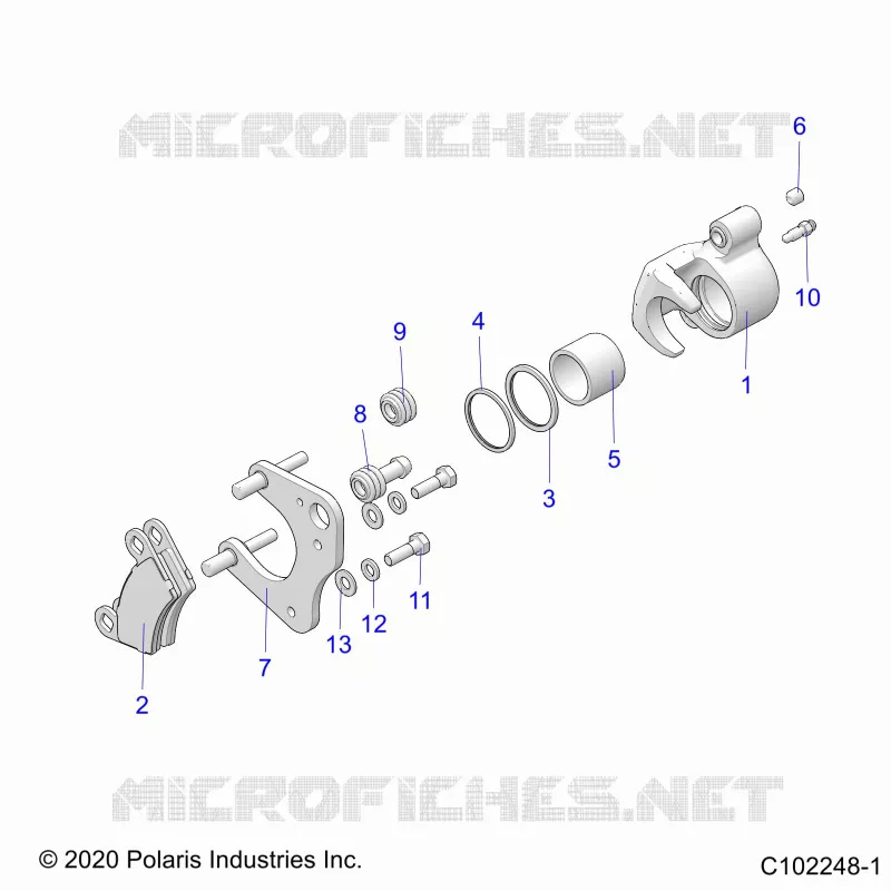 BRAKES, BRAKE BREMSZANGE VORNE