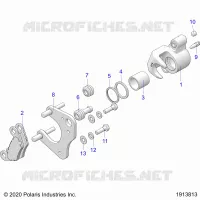 BRAKES, BRAKE BREMSZANGE VORNE