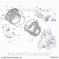 BODY, CLUTCH COVER