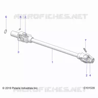 ANTRIEB, FRONT PROP SHAFT