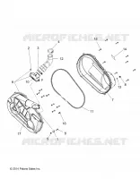 ANTRIEB, CLUTCH COVER AND DUCTING