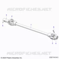 ANTRIEB, FRONT PROP SHAFT