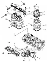 CYLINDER   MANIFOLD SLT 780 B964588 AND  INTL. SLT 780 I964588 (4935683568C001)