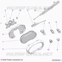 ELEKTRIC, DASH INSTRUMENTS AND CONTROLS