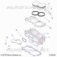 ZYLINDER AND PISTON