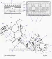 ELEKTRIC, WIRE HARNESS, CHASSIS