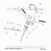 UPPER LENKEN & HANDLEBAR ASM.