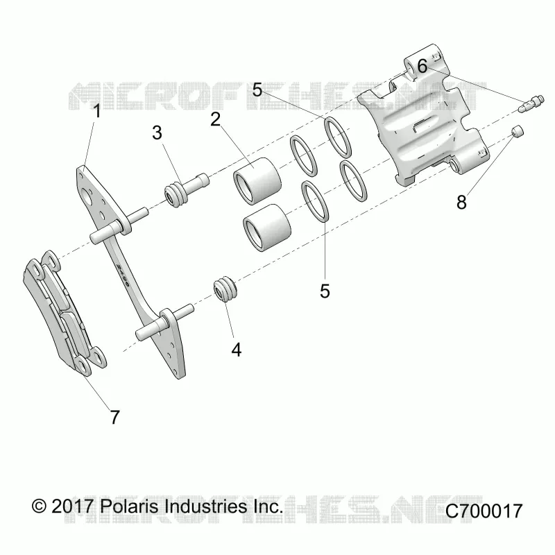 VORDERBREMSE CALIPER