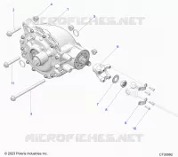 ANTRIEB, REAR GEARCASE MOUNTING