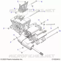 ANTRIEB, MAIN GEARCASE MOUNTING