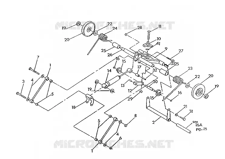 HINTER Drehmomentarm RXL/RXL SKS (4921322132028A)