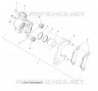 BREMSES, BREMSE BREMSZANGE VORNE