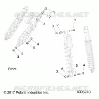 SUSPENSION, IFS SCHOCKS MNTG.