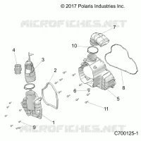 ENGINE, GENERATOR  COVER HVAC