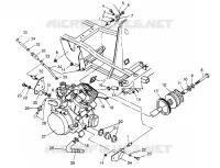 MOTORAUFHÄNGUNG 6x6 400L W948740 (4926802680A009)