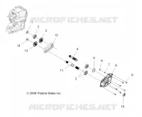 ANTRIEB, MAIN GETRIEBEGEHÄUSE OUTPUT SHAFT