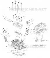 ZYLINDER HEAD, CAM AND VALVES