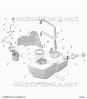 KRAFTSTOFFSYSTEM, FUEL TANK ASM.