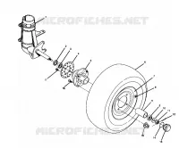 VORDERRAD ASSEMBLY Trail Blazer / W927221 (4922852285015A)