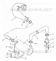 ABGASSYSTEM SL 750 / B934070 (4924752475015A)