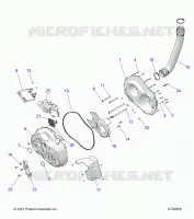 ANTRIEB, CLUTCH COVER AND DUCTING