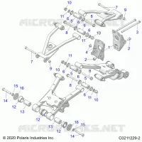 HINTERRADAUFHÃ„NGUNG CONTROL ARM, MOUNTING