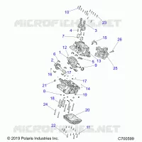 ENGINE, CRANKCASE AND KURBELWELLE