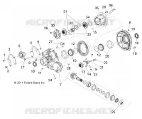 ANTRIEB, GETRIEBEGEHÄUSE, DIFFERENTIAL, INTERNAL COMPONENTS