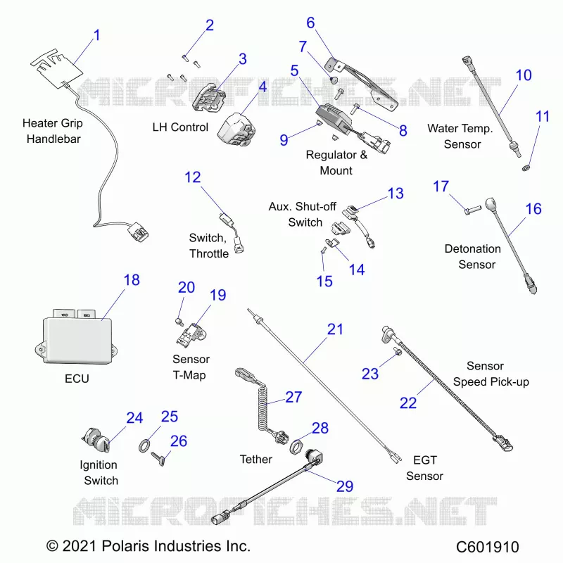 ELEKTRIC, SWITCHES, SENSORS AND COMPONENTS