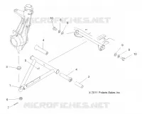 SUSPENSION, A-ARM and STREBE MOUNTING