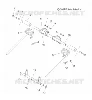 SUSPENSION, HINTER Drehmomentarm and PIVOT ARM