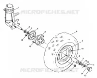 VORDERRAD ASSEMBLY Trail Blazer W937221 (4924082408011A)