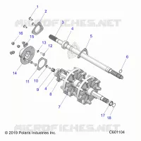 DRIVE TRAIN, JACKSHAFT AND ANTRIEBSWELLE