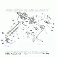 SUSPENSION, HINTER DREHMOMENTARM