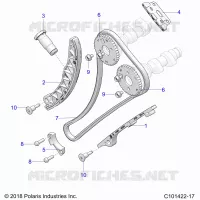 CAM CHAIN AND SPROCKET