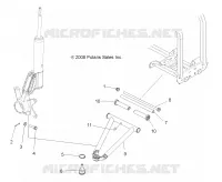 SUSPENSION, A-ARM and STREBE MOUNTING