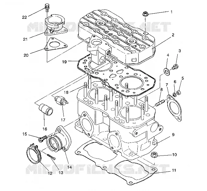 ZYLINDER WIDETRAK / 0932064 (4922982298031A)