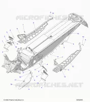 CHASSIS, CLUTCH GUARD, FOOTRESTS, AND RUNNINGBOARDS