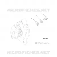 VORDERBREMSE CALIPER MOUNTING