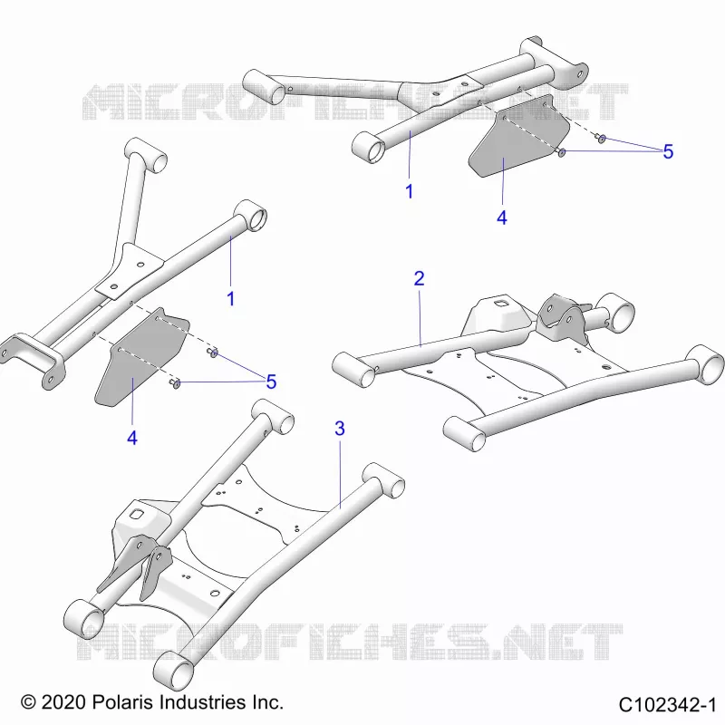 HINTERRADAUFHÃ„NGUNG CONTROL ARMS