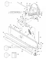 SNOW BLADE MAIN FRAME