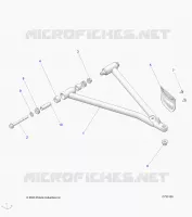 SUSPENSION, A-ARM AND STREBE MOUNTING