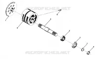 SPANNER VORNE ASSEMBLY-PN 1380024 (4916351635013B)