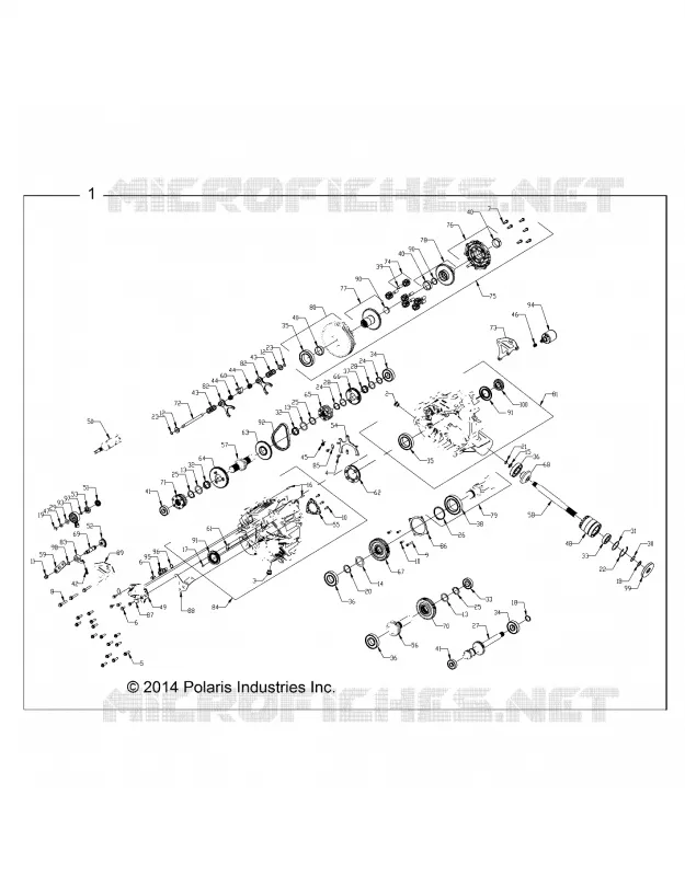 ANTRIEB, MAIN GEARCASE