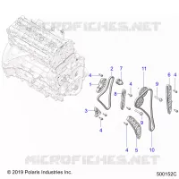 ENGINE, TIMING KETTEN AND RELATED