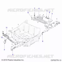 KAROSSERIE HINTEN RACK, MOUNTING