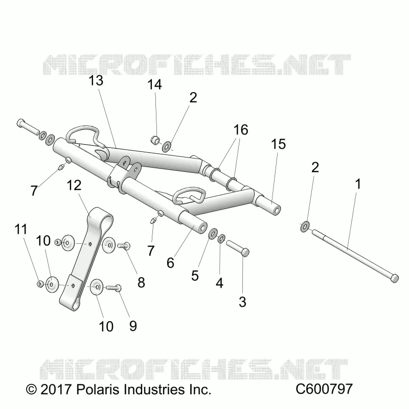 FRONT DREHMOMENTARM