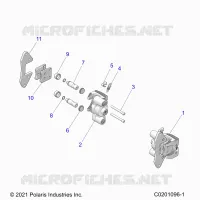 BRAKES, BREMSZANGE VORNE