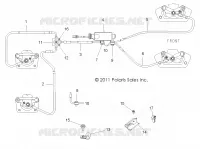 BREMSE LINES AND MASTER CYLINDER