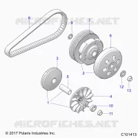 ANTRIEB, PRIMARY CLUTCH